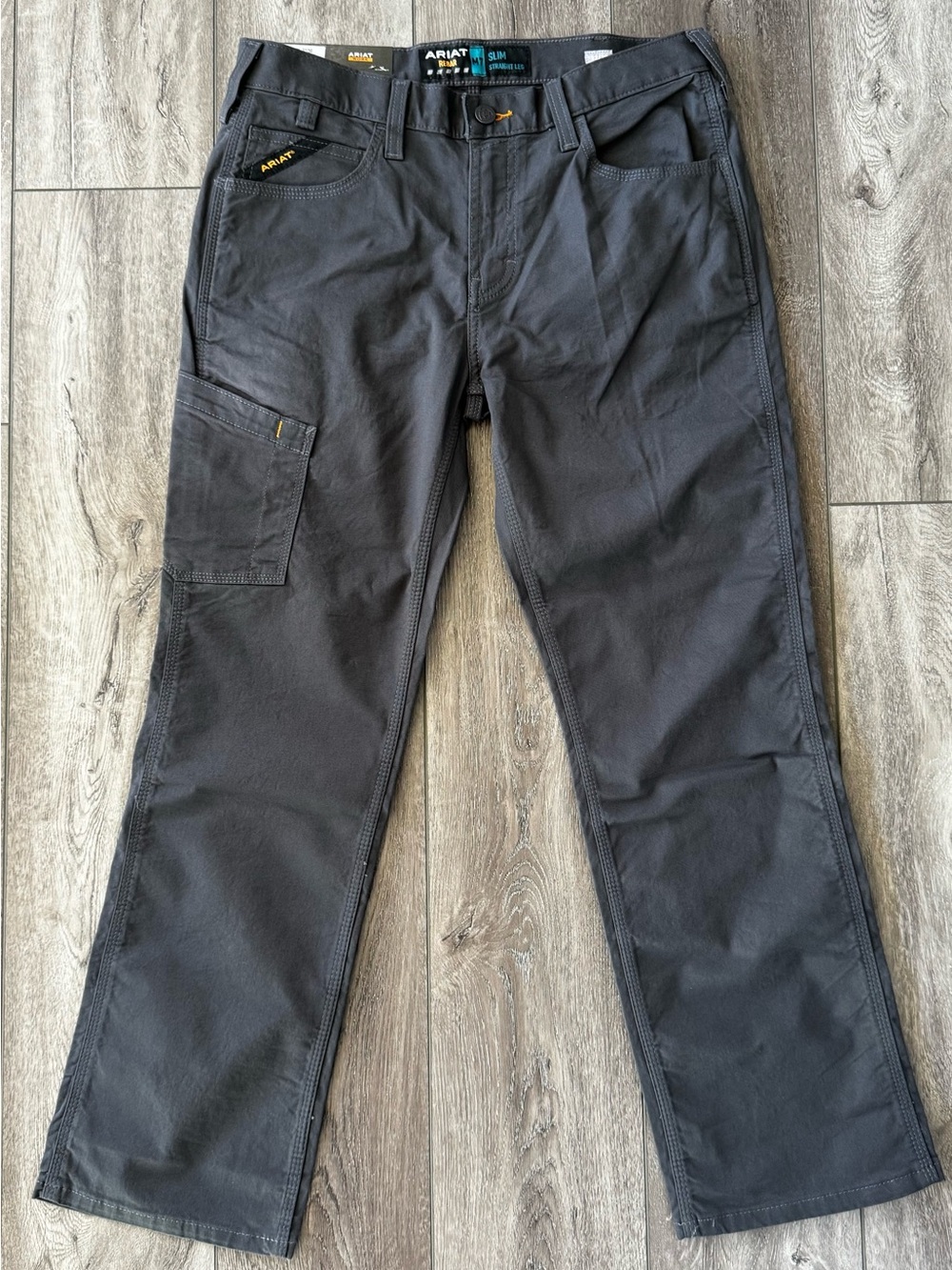 NWT Ariat Men's Rebar M7 Durastretch Made Tough Straight Leg Work Pants 32x30 - Picture 3 of 15
